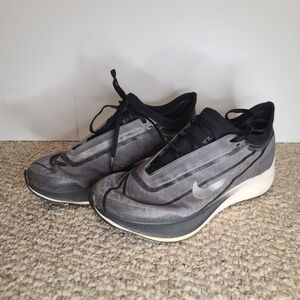 Nike Zoom Fly 3 Black Grey Running Shoes Size 6
